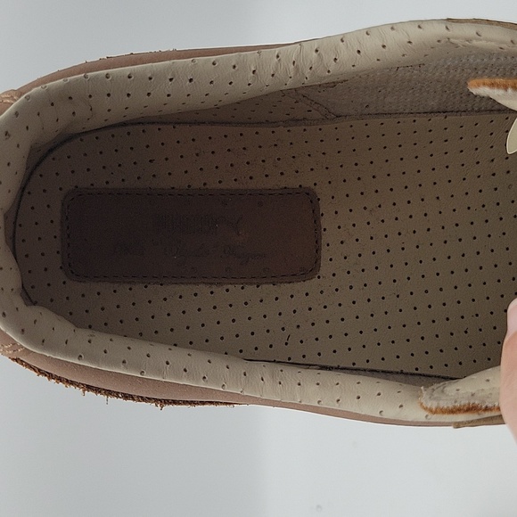 Puma size 11 Walt "Clyde" Frazier Tan Shoes - Picture 9 of 10